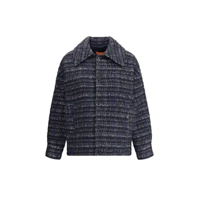Missoni Overshirt Is Crafted On A Caperdoni Loom In Blue