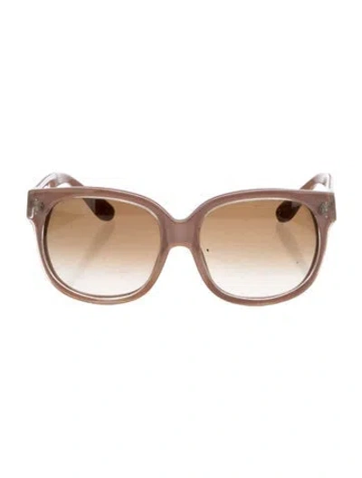 Pre-owned Missoni Oversize Gradient Sunglasses In Neutral