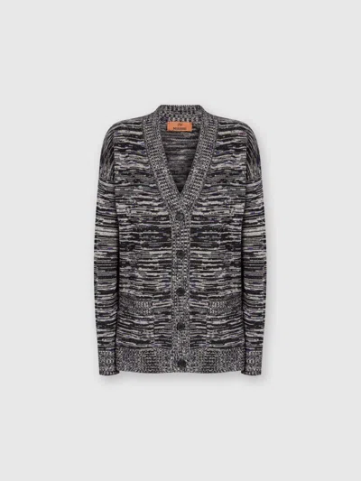 MISSONI OVERSIZE-CARDIGAN AUS KASCHMIR-MELANGE