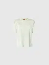 Missoni Sequined Short-sleeved Sweater In Green
