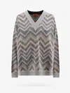 Missoni Women Oversized Sweater With Zig Zag Pattern