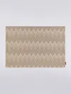 Missoni Pair Of Brest Placemats 38x52 Cm In White