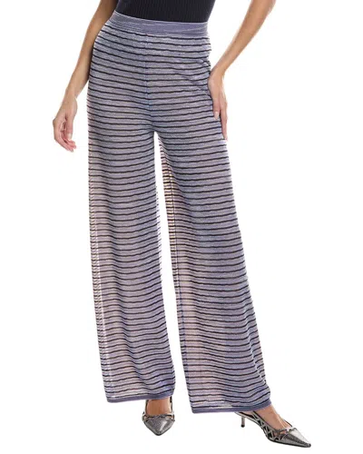 Missoni Palazzo Pant In Purple
