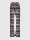 Missoni Palazzo Pants In Embroidered Lace In Multi