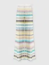 Missoni Palazzo Pants In Lace In Multi