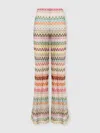 Missoni Palazzo Pants In Lace