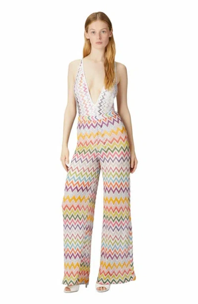 Missoni Palazzo Pants With Elastic Waist