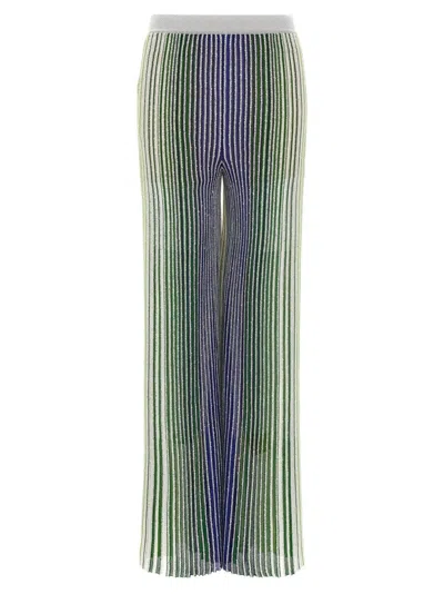 MISSONI PALAZZO PANTS WITH SEQUIN AND LAMÉ ACCENTS