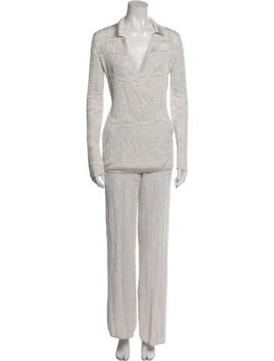 Pre-owned Missoni Pant Set In Gray