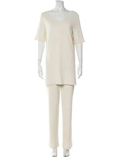 Pre-owned Missoni Pant Set In Neutral