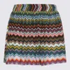 Missoni Zigzag-pattern Mini Shorts In Multi
