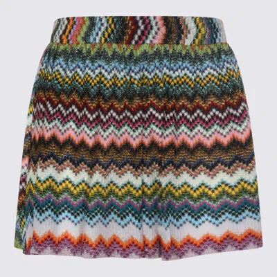 MISSONI MISSONI MULTICOLOR SHORTS