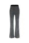 Missoni Sequin-embellished Ribbed-knit Flared Pants