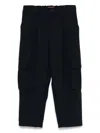 Missoni Virgin-wool Cargo Pants In Blue
