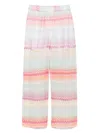 Missoni Zigzag-woven Trousers In Fucsia