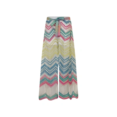 Missoni Kids' Pantaloni Multicolor