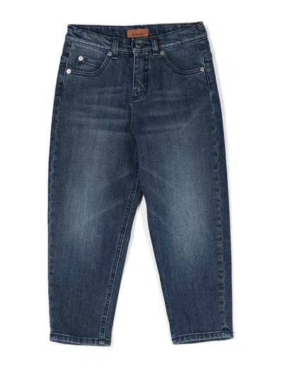 Missoni Kids' Pants In Blue