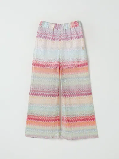 Missoni Kids' Hose  Kinder Farbe Fuchsia In Pink