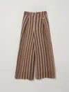 Missoni Striped Knit Trousers In Multi