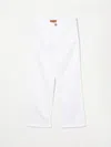Missoni Logo-embroidered Jeans In White