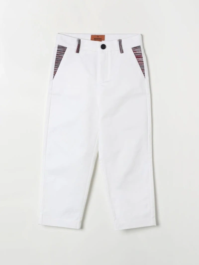 Missoni Pants  Kids Color White