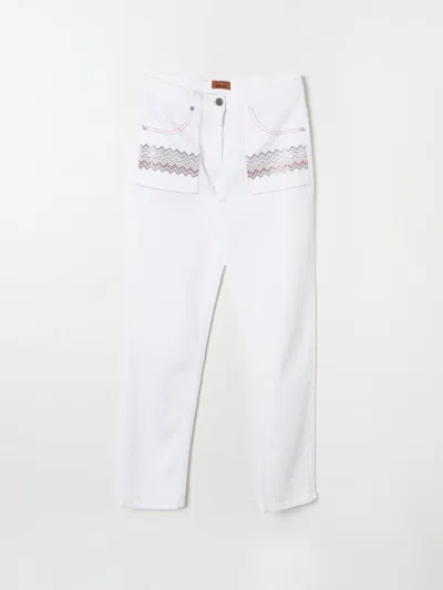 Missoni Pants  Kids Color White