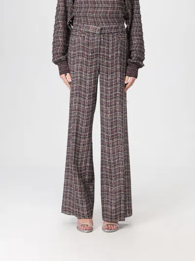 Missoni Pants  Woman Color Brown In Blue