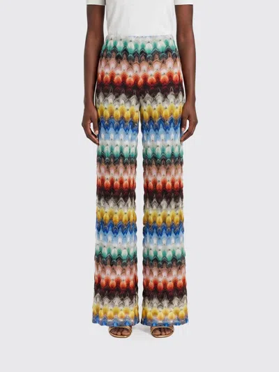 Missoni Pants  Woman Color Fa01 In Multi