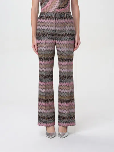 Missoni Pants  Woman Color Multicolor In Bunt
