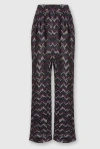 Missoni Jacquard Straight-leg Trousers In Multi