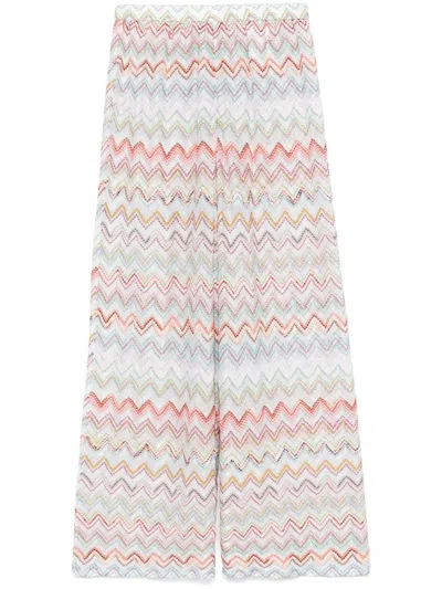 Missoni Pants In Smkz Multicolor Wht Base