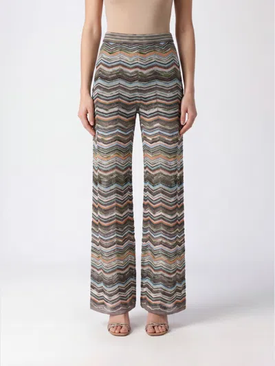 Missoni Pants Woman Color Multicolor