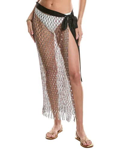 Missoni Silk Pareo In Black