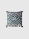 Missoni Parrot Cushion 40x40 Cm In Turquoise  Multicoloured