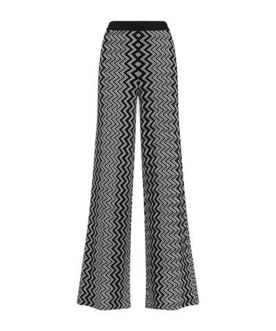 MISSONI ZIGZAG-DESIGN TROUSERS