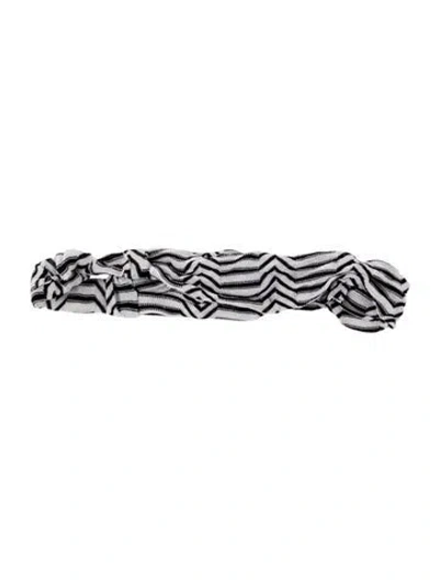 Pre-owned Missoni Pattern Print Headband In Multi