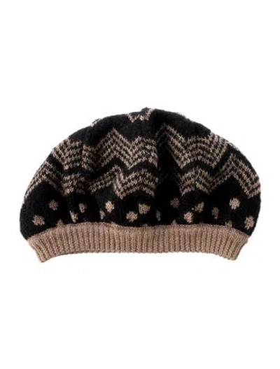 Pre-owned Missoni Pattern Print Knitted Beanie