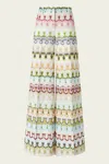 Missoni High-waisted Long Pants With Abstract Floral Pattern