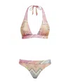 Missoni Patterned Bikini Set In Nude