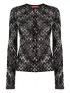 Missoni Artisanal Knit Cardigan Unique Construction In Multi