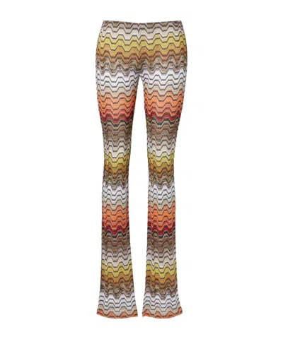 Missoni Patterned Casual Pants In Multi