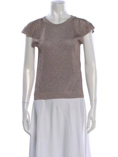 Pre-owned Missoni Patterned Crew Neck Top