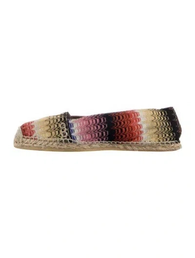 Pre-owned Missoni Patterned Espadrilles In Multi