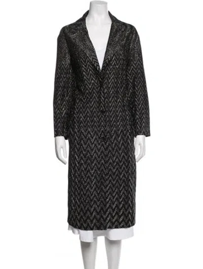 Pre-owned Missoni Patterned Jacket In Black
