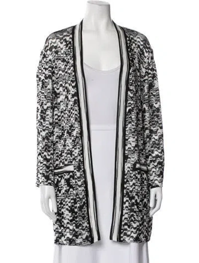 Pre-owned Missoni Patterned Jacket In Black