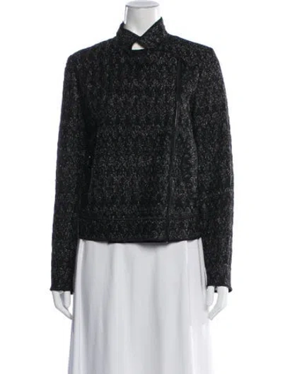 Pre-owned Missoni Patterned Jacket In Black