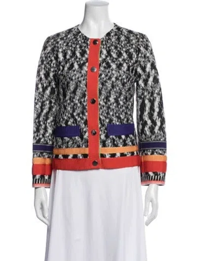 Pre-owned Missoni Patterned Jacket In Multi
