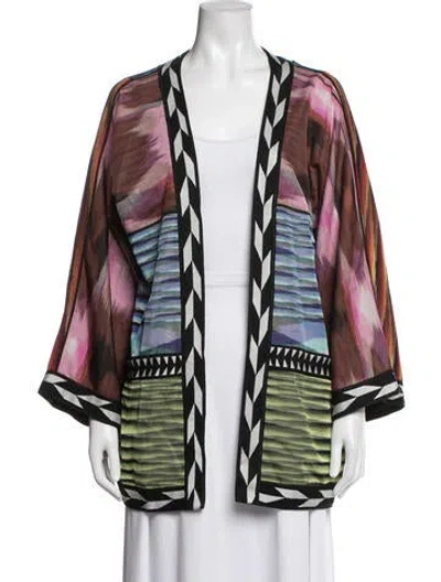 Pre-owned Missoni Patterned Jacket In Multicolor