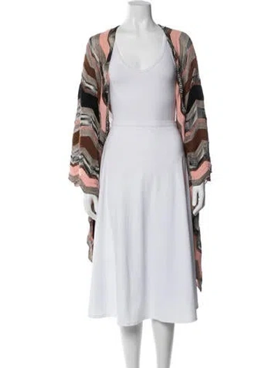 Pre-owned Missoni Patterned Jacket In Multicolor