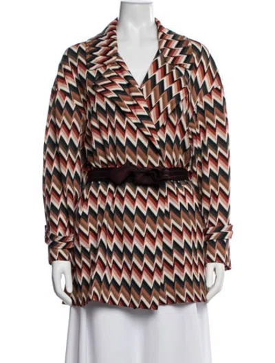 Pre-owned Missoni Patterned Jacket In Multicolor